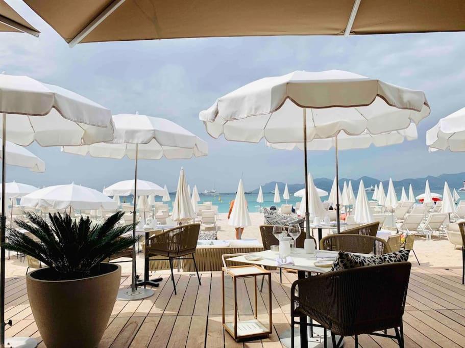 Mythique Miramar Cannes Croisette Terrasse Clim Parking Wifi Exterior photo