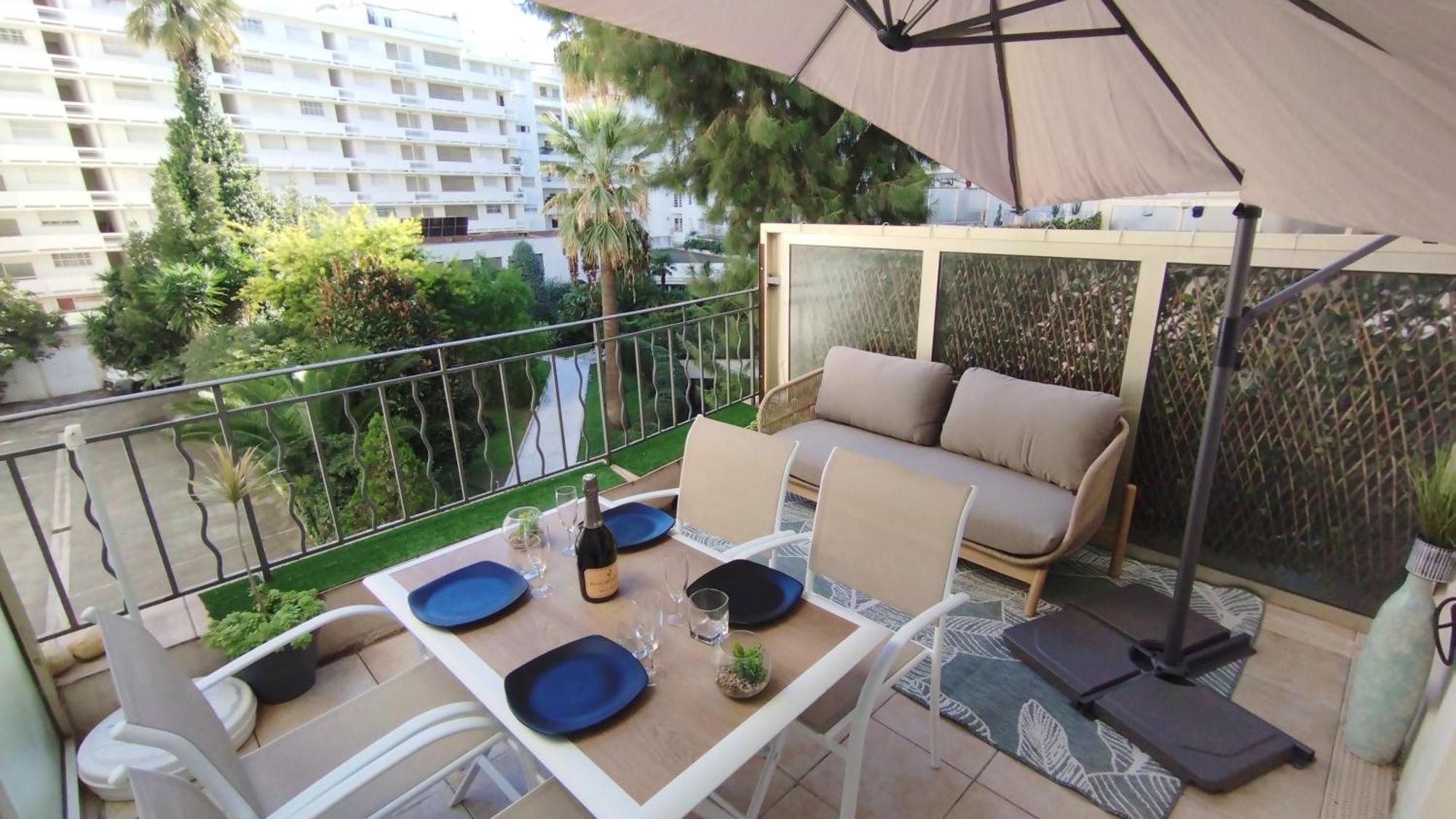 Mythique Miramar Cannes Croisette Terrasse Clim Parking Wifi Exterior photo